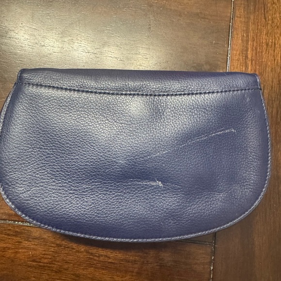 Tory Burch Blue Leather Crossbody Bag - Picture 2 of 4